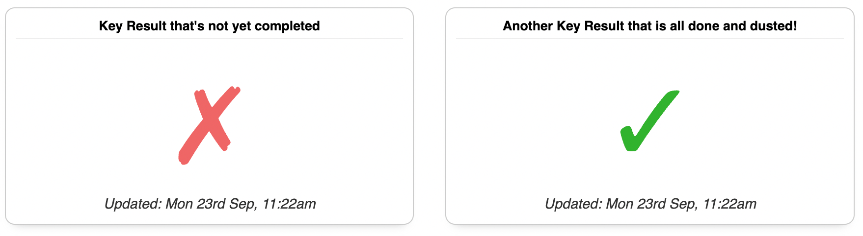 Committed vs Aspirational Key Result types
