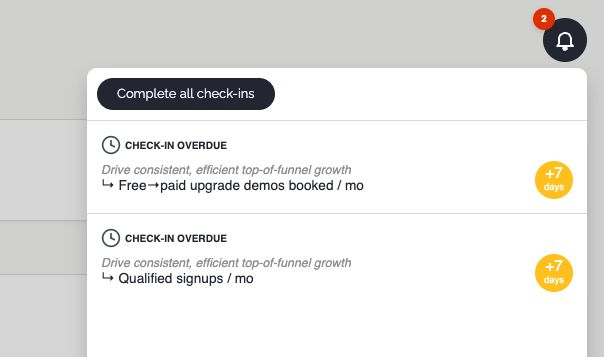 Picture of notification centre
