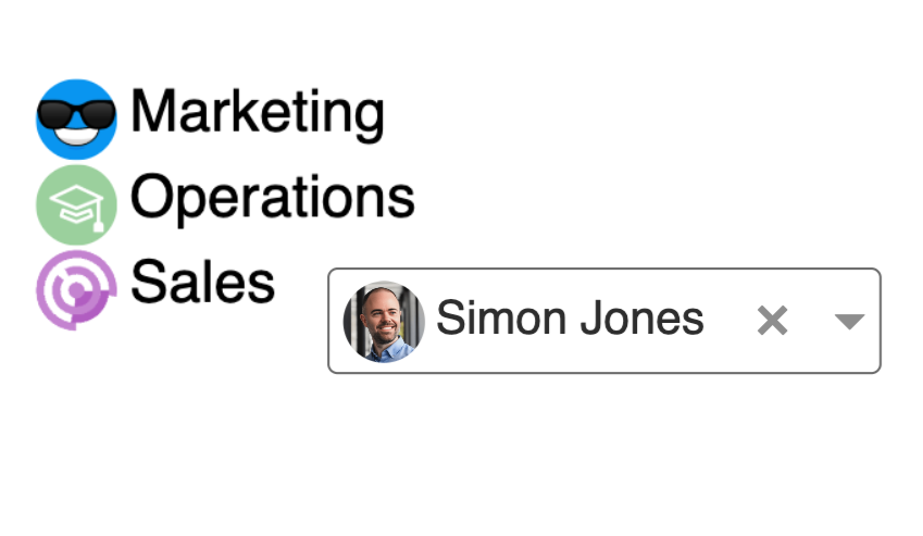Screenshot of single owner for OKRs