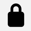 Data privacy and security icon